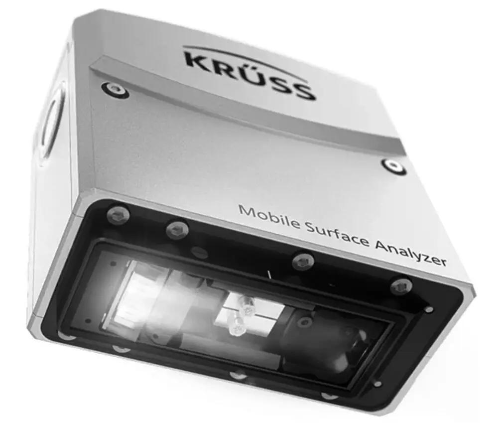 laboratory solutions: krüss mobile surface analyzer lighting camera